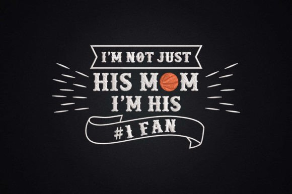 Basketball Mom No 1 Fan: A Holiday Design Review