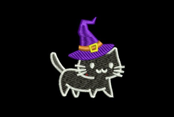 Review: Black Cat for Halloween Embroidery Design