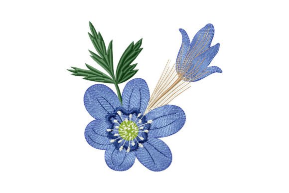 Review: Blue Anemone Flower for Boutique Apparel