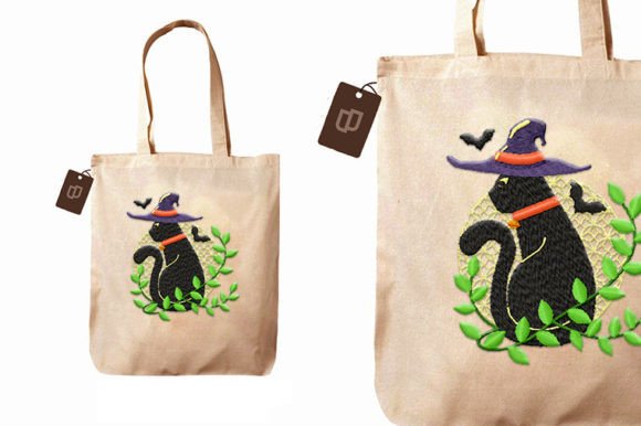 Review: Happy Halloween Cat with Witch Hat Design