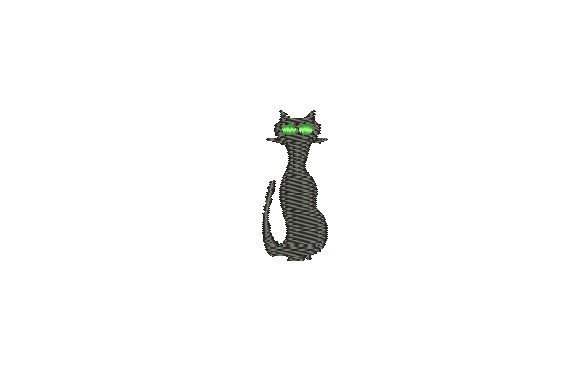 Review: Miniature Black Cat with Big Eyes Design