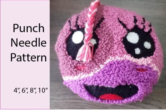 Review: Punch Needle Kawaii Pattern Pillow for Holiday Crafts