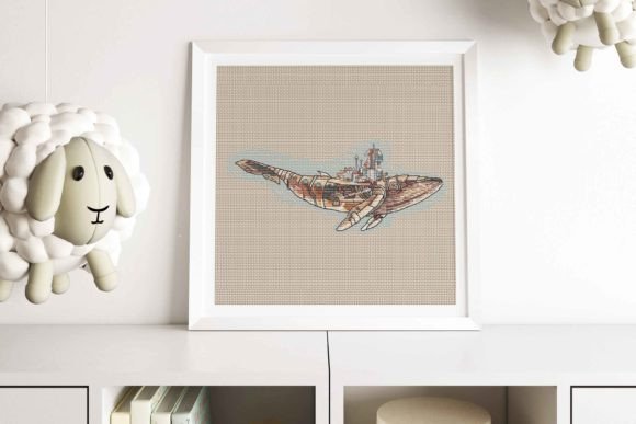 Review: Steampunk Whale Cross Stitch Pattern PDF