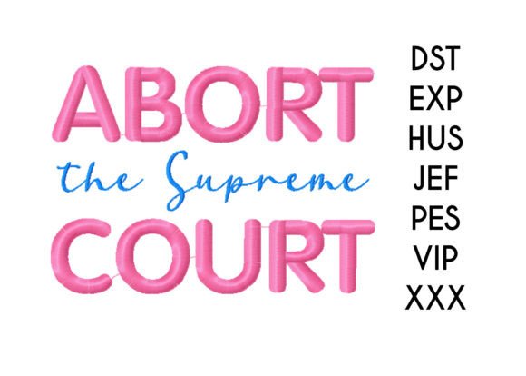 Reviewing Abort the Supreme Court for Etsy Shops