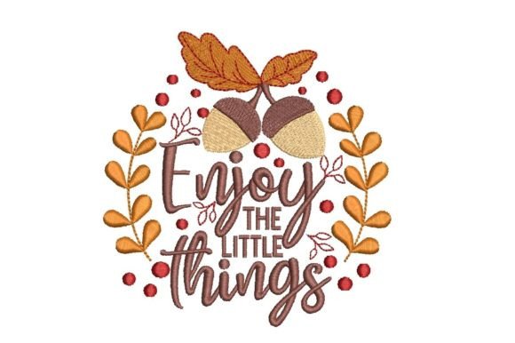 Reviewing Enjoy the Little Things for Real Stitch Projects