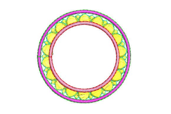 Reviewing Mandala Circle Logo Pastel Color for Embroidery