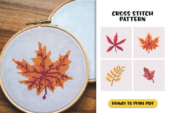 Reviewing the Autumn Cross Stitch Pattern Set for Real Projects